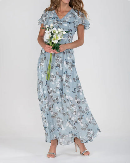 Victoria - Chic Floral Dress