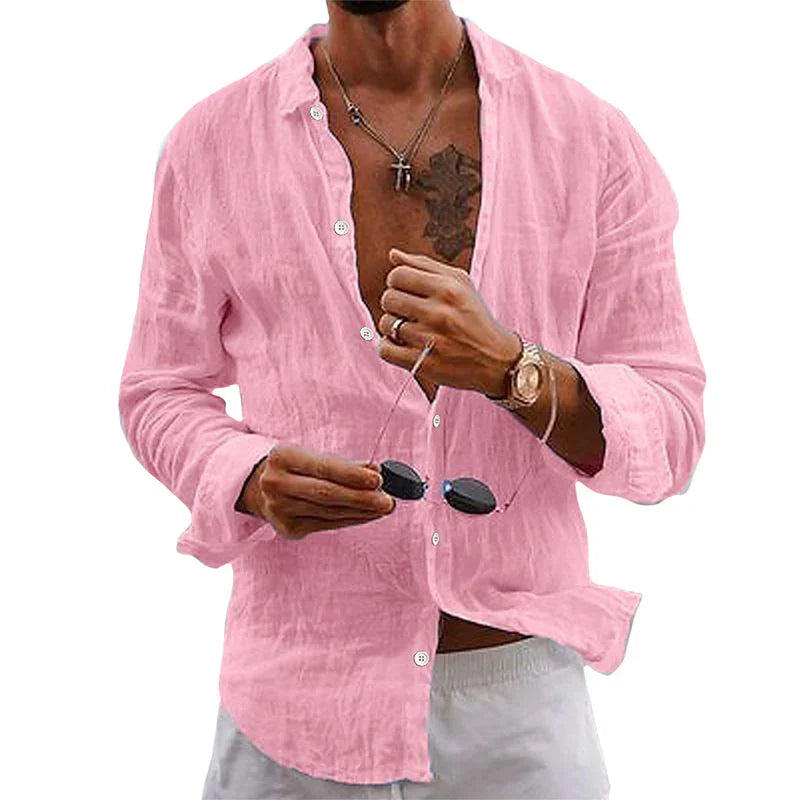 Louis - High Quality Linen Shirt
