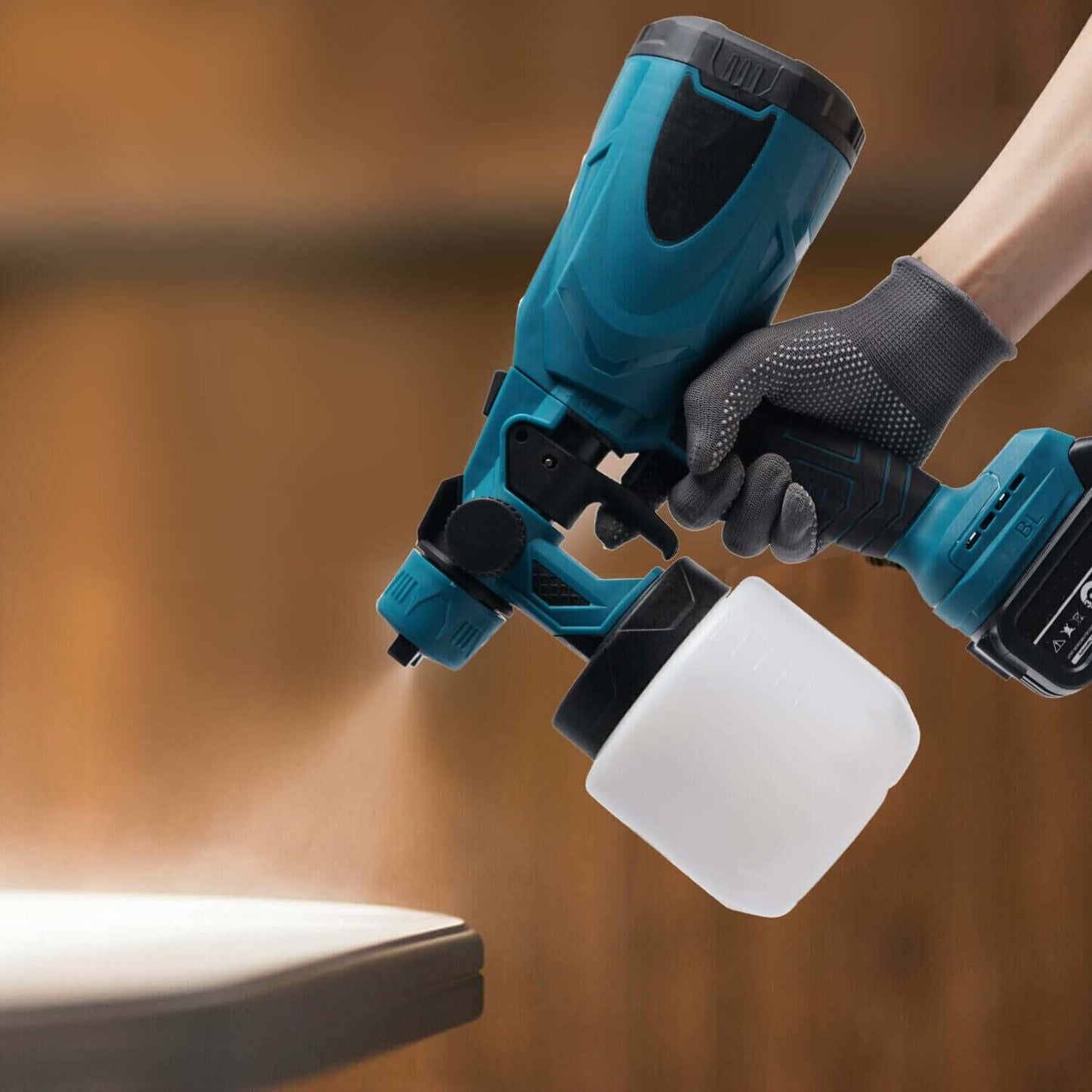 Nzmarket Cordless Paint Sprayer – Professional Even Finish, 2 Free Batteries
