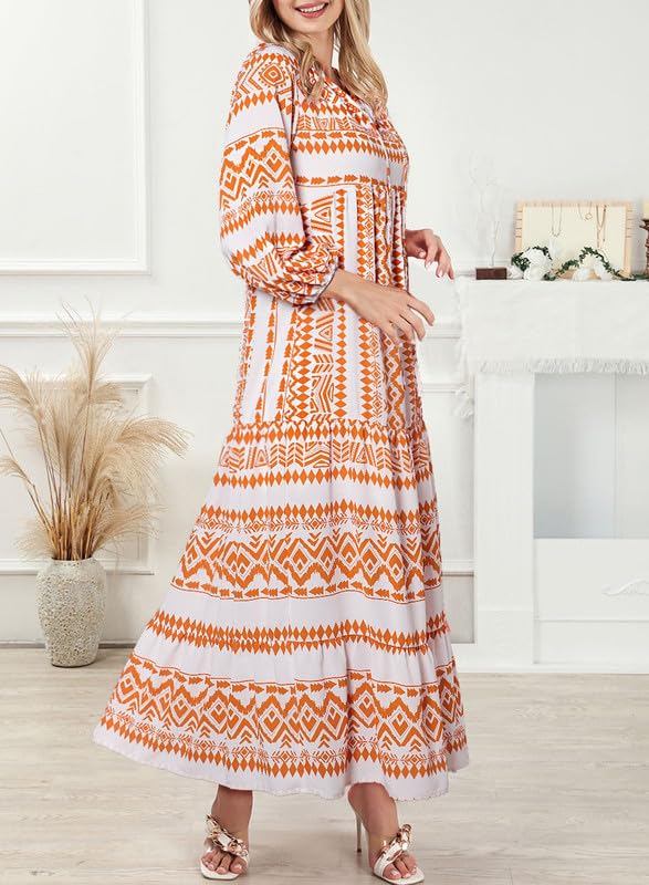 Nina | Floral Boho Maxi Dress
