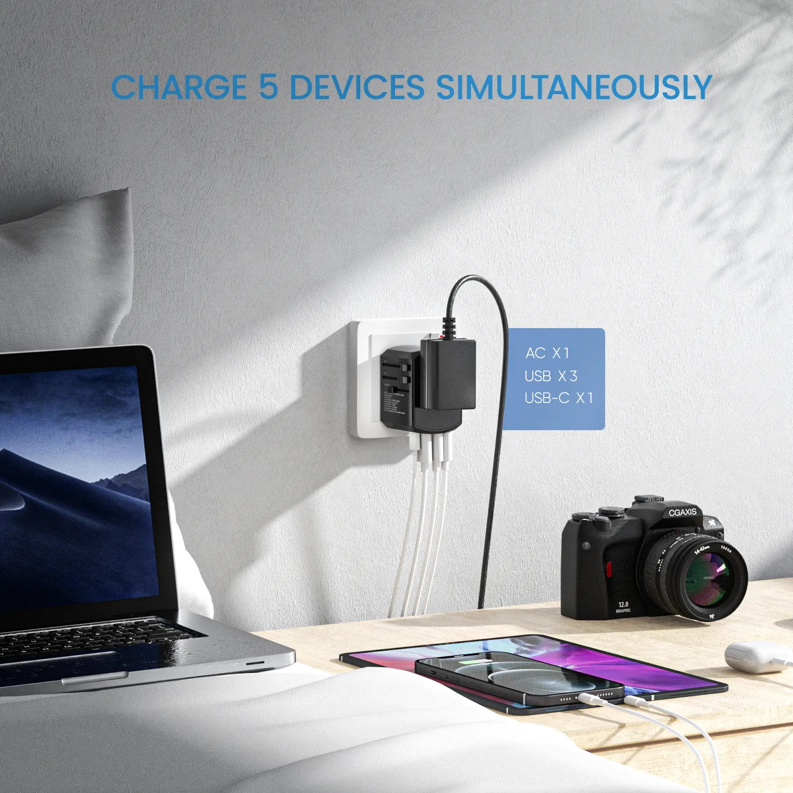 All-In-One Travel Power Adapter (Universal)