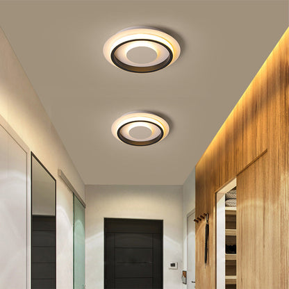 Nzmarket Geometric LED Flush Mount Ceiling Light – Square & Round