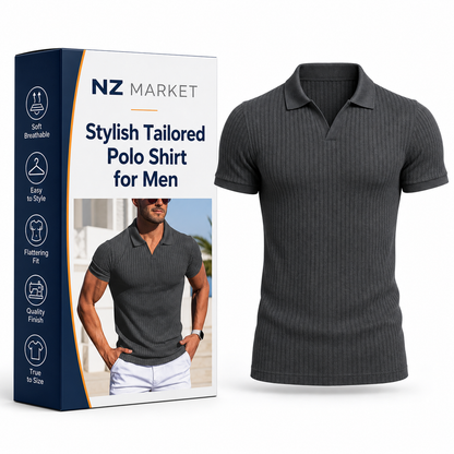 Stylish Tailored Polo Shirt for Men - Dash