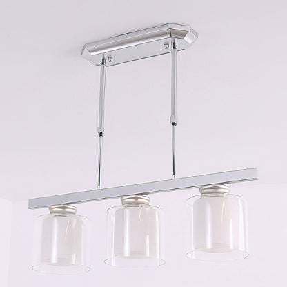 Nzmarket™ Modern Glass Globe Pendant Ceiling Light – Kitchen Island & Dining