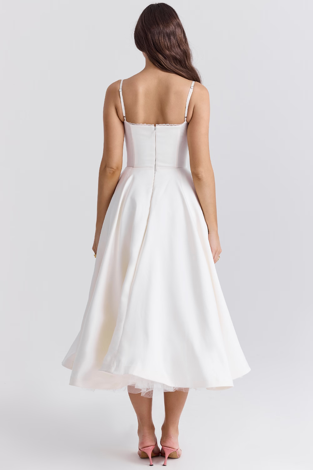 Vanna - Elegant satin party dress