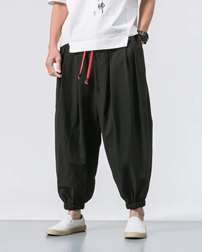 Ethan - Loose Cropped Pants