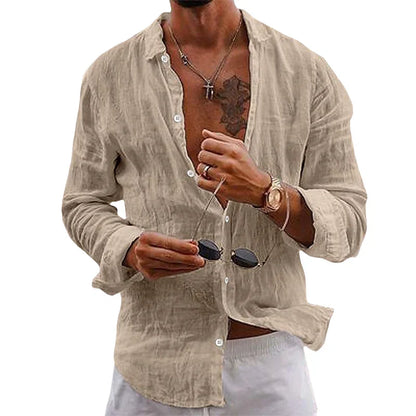 Louis - High Quality Linen Shirt