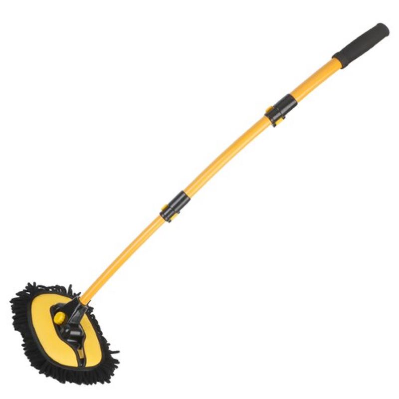 Nzmarket Long-Reach Car Wash Mop – Extended Handle for Roof, Bonnet & Windows