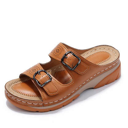 SoleEase - Leather Orthopedic Sandals