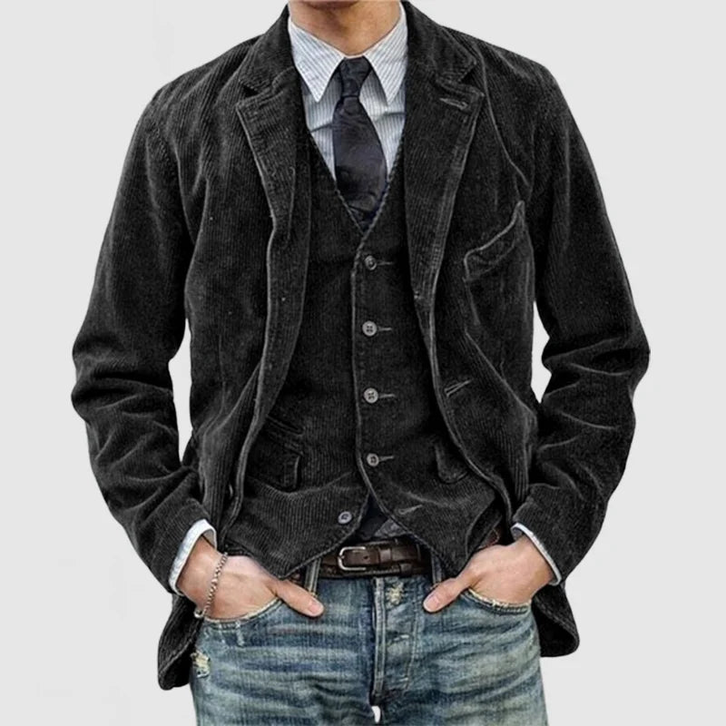 James - Corduroy Suit Jacket