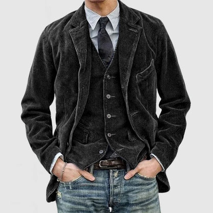 James - Corduroy Suit Jacket