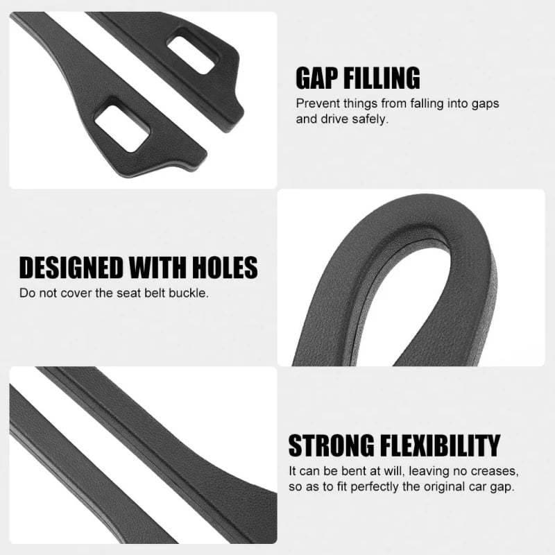 Nzmarket Car Seat Gap Filler – 6 Colours, Universal Fit