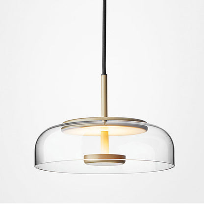 Nzmarket Modern Glass LED Pendant Ceiling Lamp – Warm Focused Light