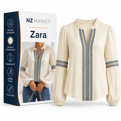 Zara - Lace Stitch Shirt