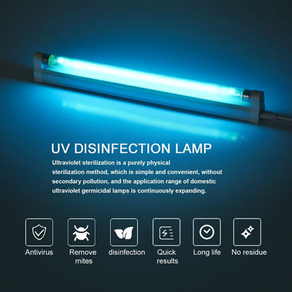 UV Disinfecting Germicidal Light - 8W Ultraviolet Germicidal Light