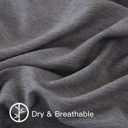 Nzmarket 5-Piece Bamboo Microfibre Fitted Sheet Set – All-Season Comfort