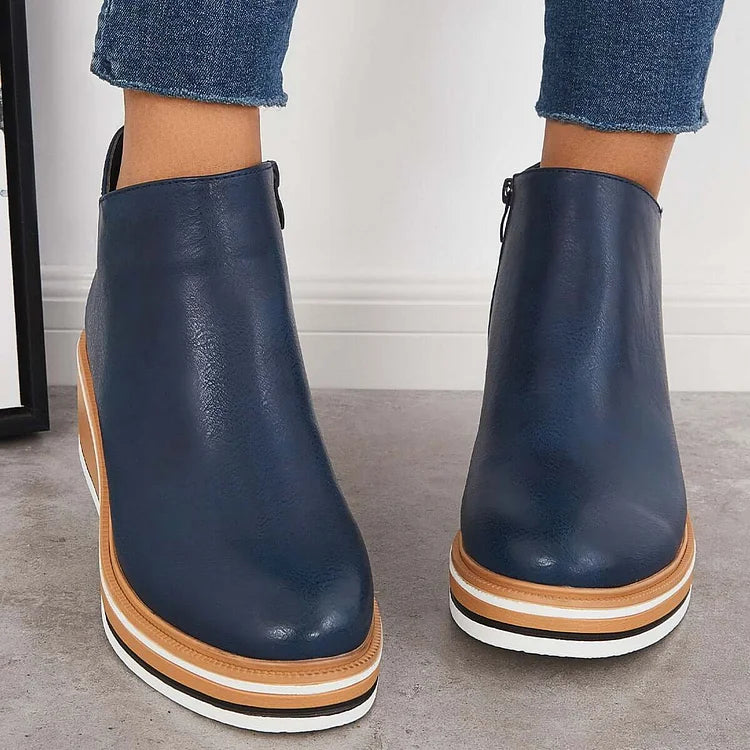 Alba - Elegant Wool-Lined Boots