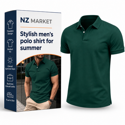Stylish men's polo shirt for summer - Odmar