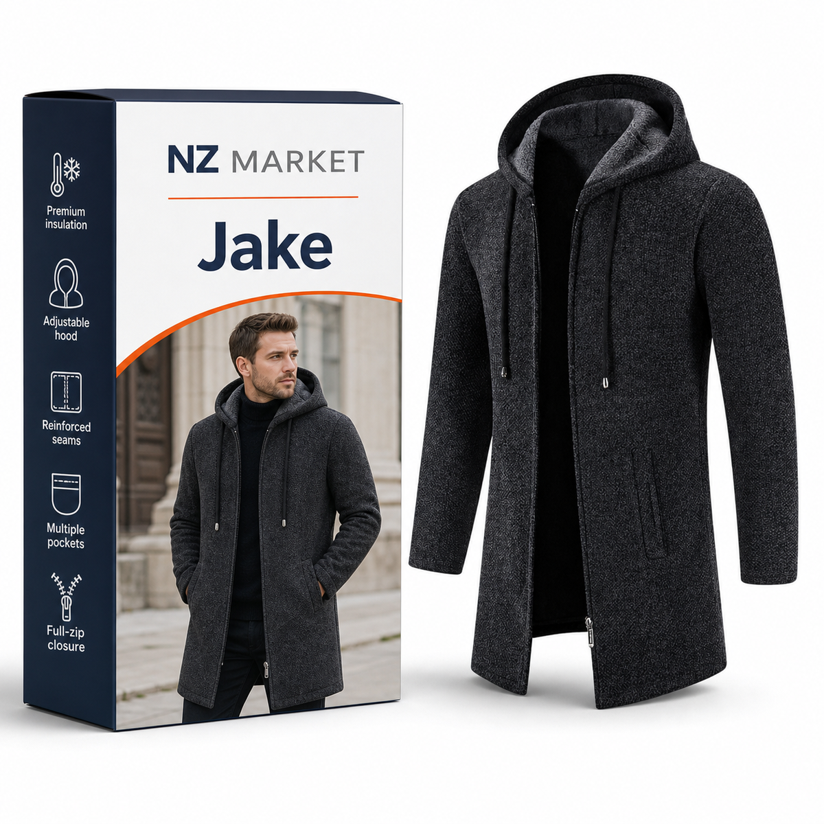 Jake - Hoodie Jacket