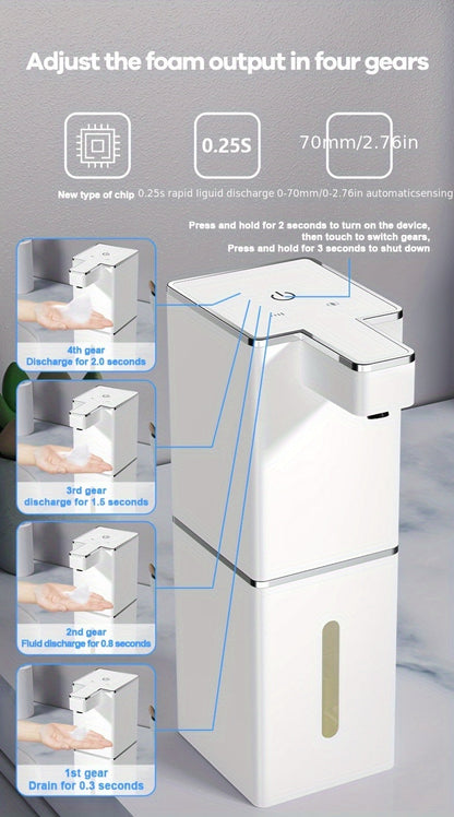 Nzmarket Touchless Automatic Soap Dispenser – Adjustable Speed