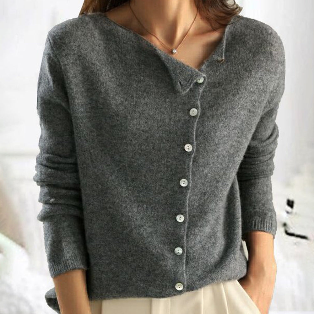 Kamari - Luxury Vintage Knitted Cashmere Sweater for Timeless Elegance