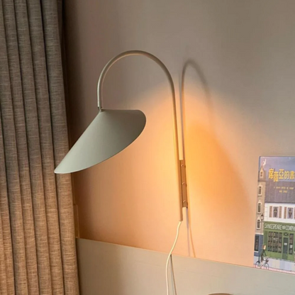 Nzmarket™ Modern Iron Petal Wall Light – Sculptural Shadow Art Design
