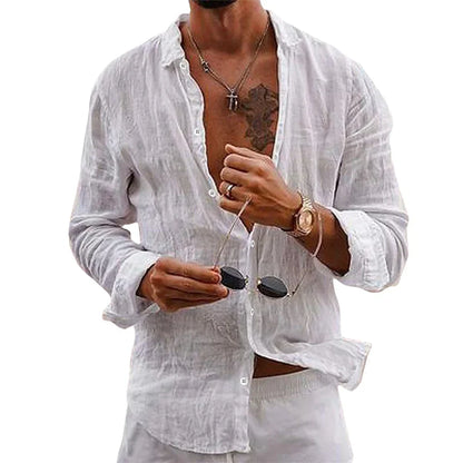 Louis - High Quality Linen Shirt