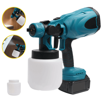 Nzmarket Cordless Paint Sprayer – Professional Even Finish, 2 Free Batteries