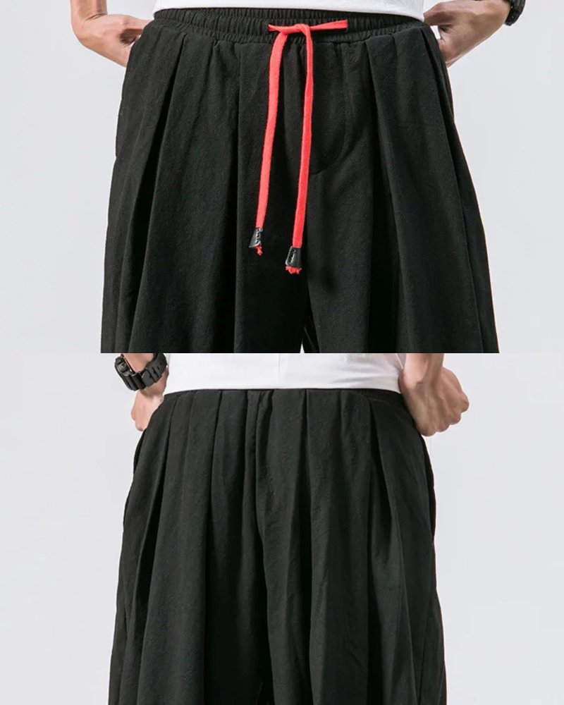 Ethan - Loose Cropped Pants