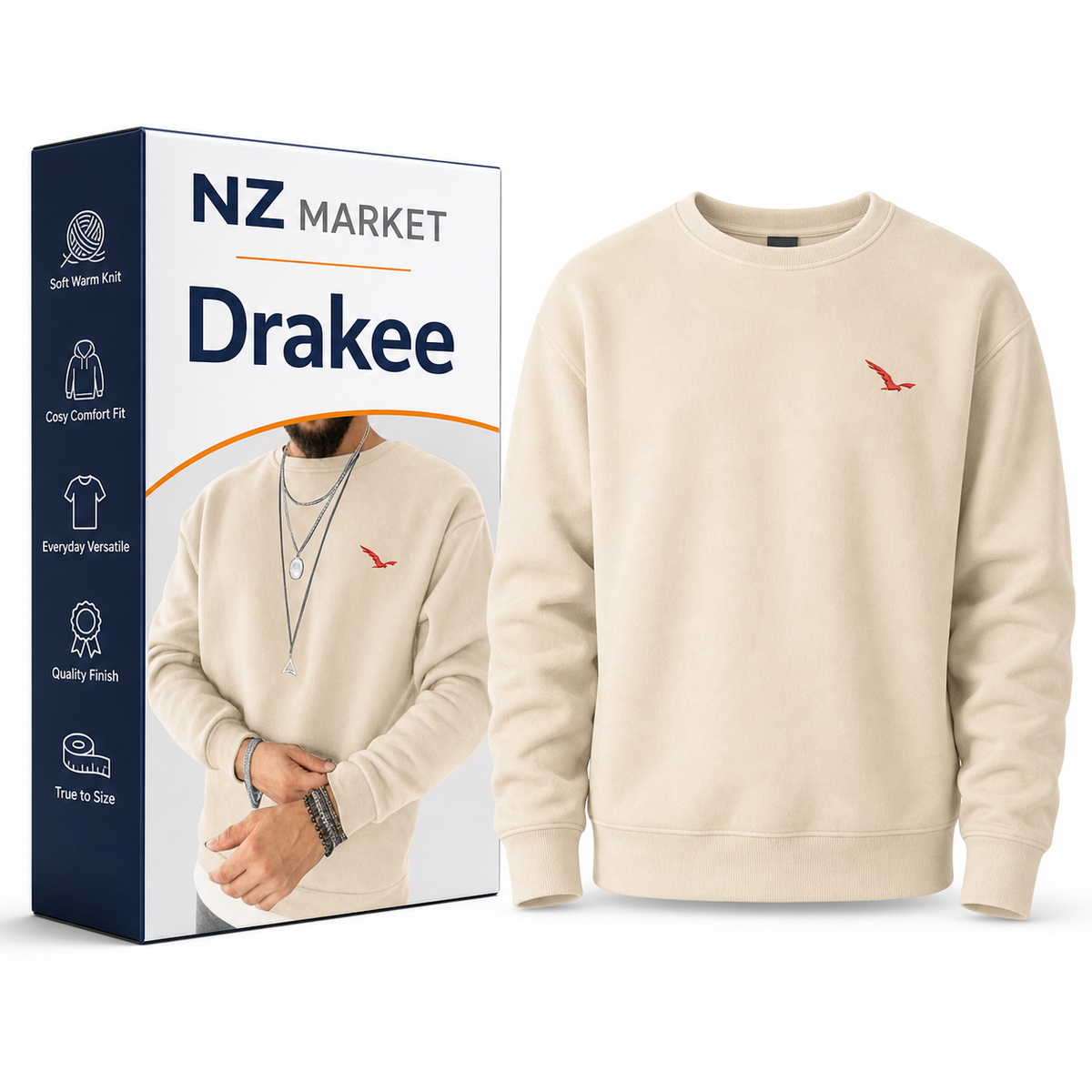 Drakee - Stylish and comfortable jumper for men