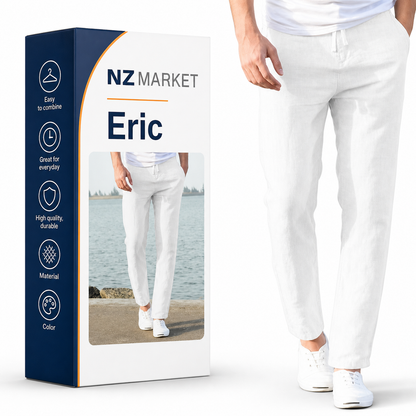 Eric - Men's Casual Linen Pants