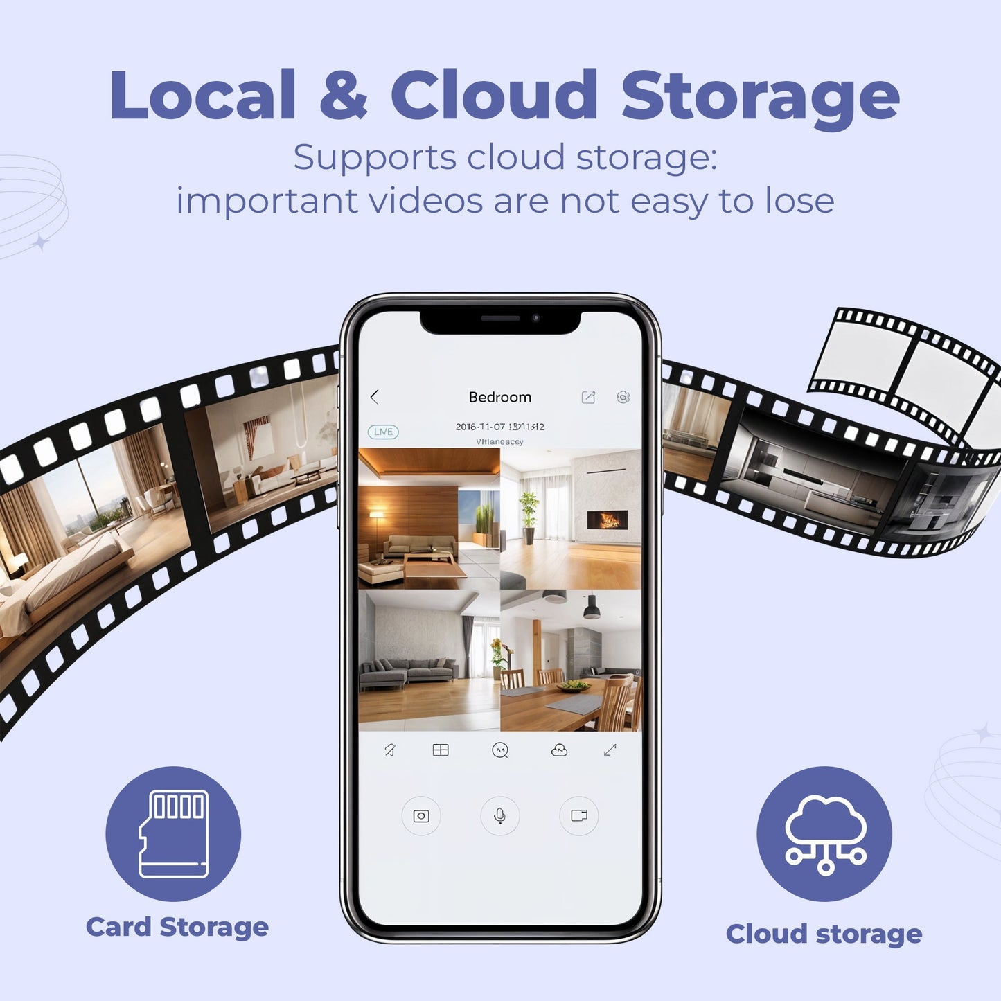 Nzmarket™ Wireless Indoor HD Security Camera – Night Vision, Motion Alerts