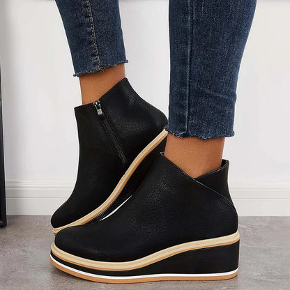 Alba - Elegant Wool-Lined Boots