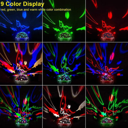 Nzmarket Dinosaur Projector Lamp