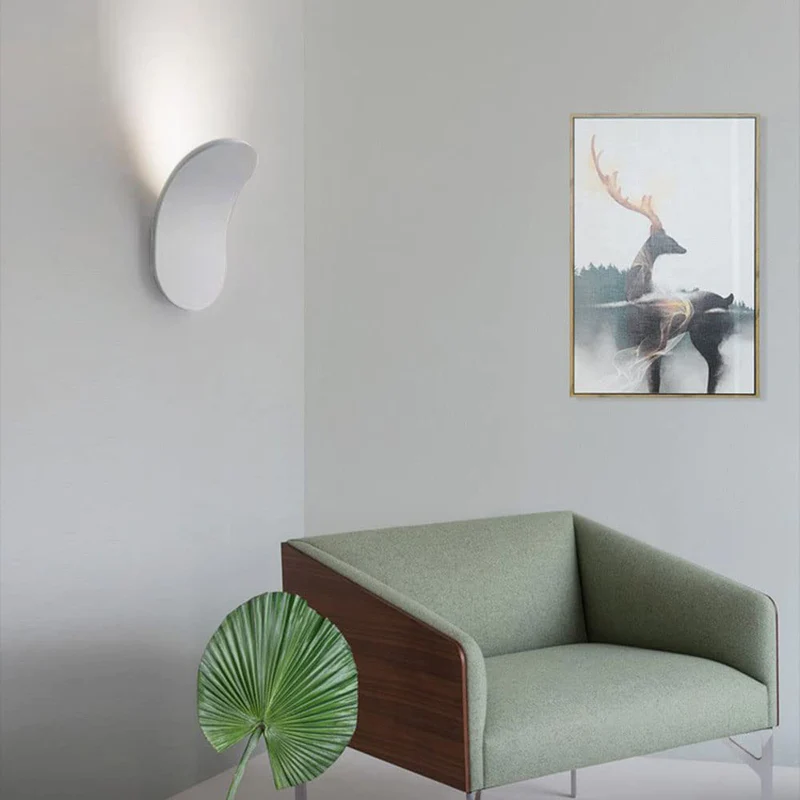 Nzmarket Nordic Iron Wall Lamp – Scandinavian Minimalist Design