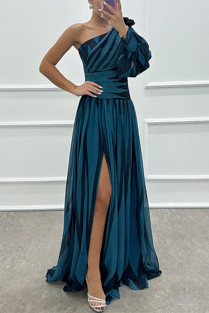 Shiloh | Elegant Striped Maxi Dress