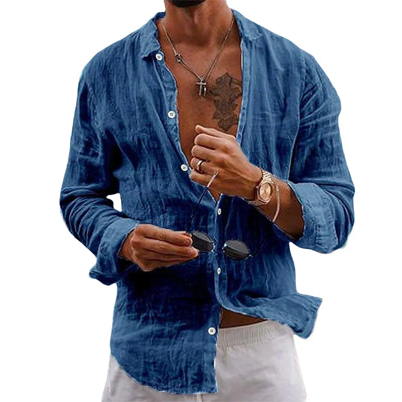 Louis - High Quality Linen Shirt