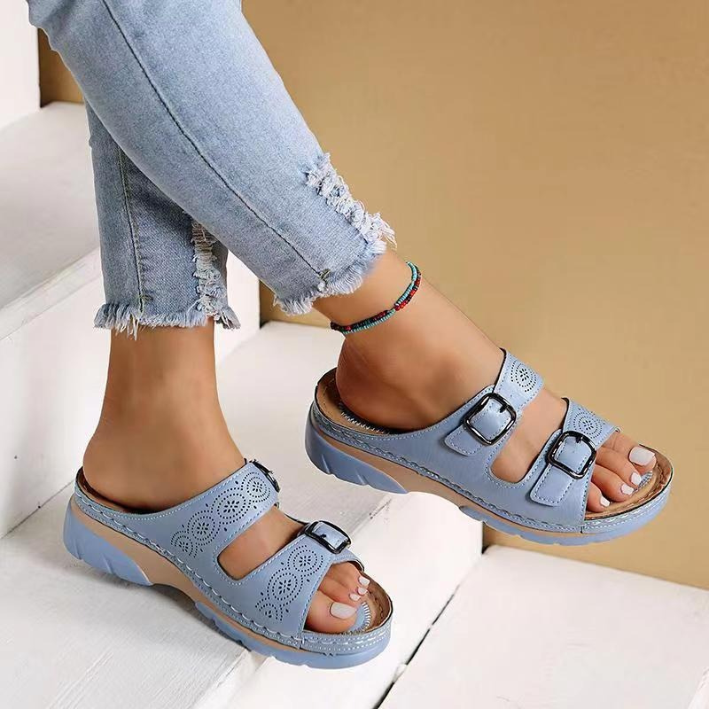 SoleEase - Leather Orthopedic Sandals