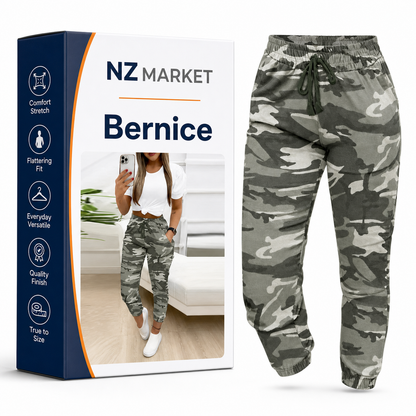 Bernice - Stylish Printed Drawstring Pants