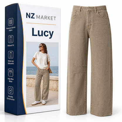 Lucy - Relaxed Wide-Leg Jeans