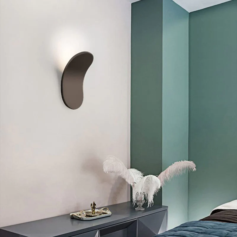 Nzmarket Nordic Iron Wall Lamp – Scandinavian Minimalist Design