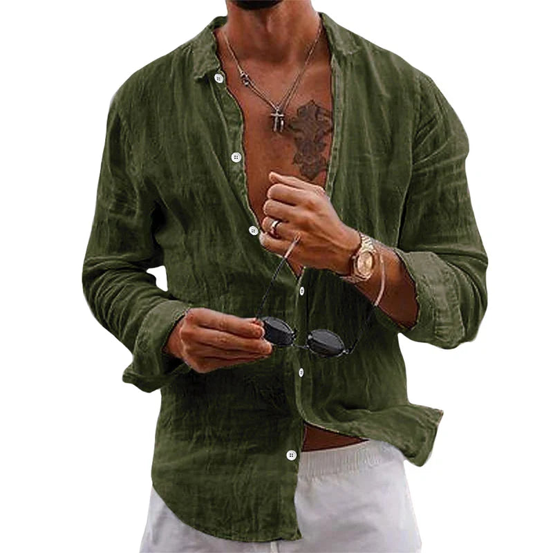 Louis - High Quality Linen Shirt