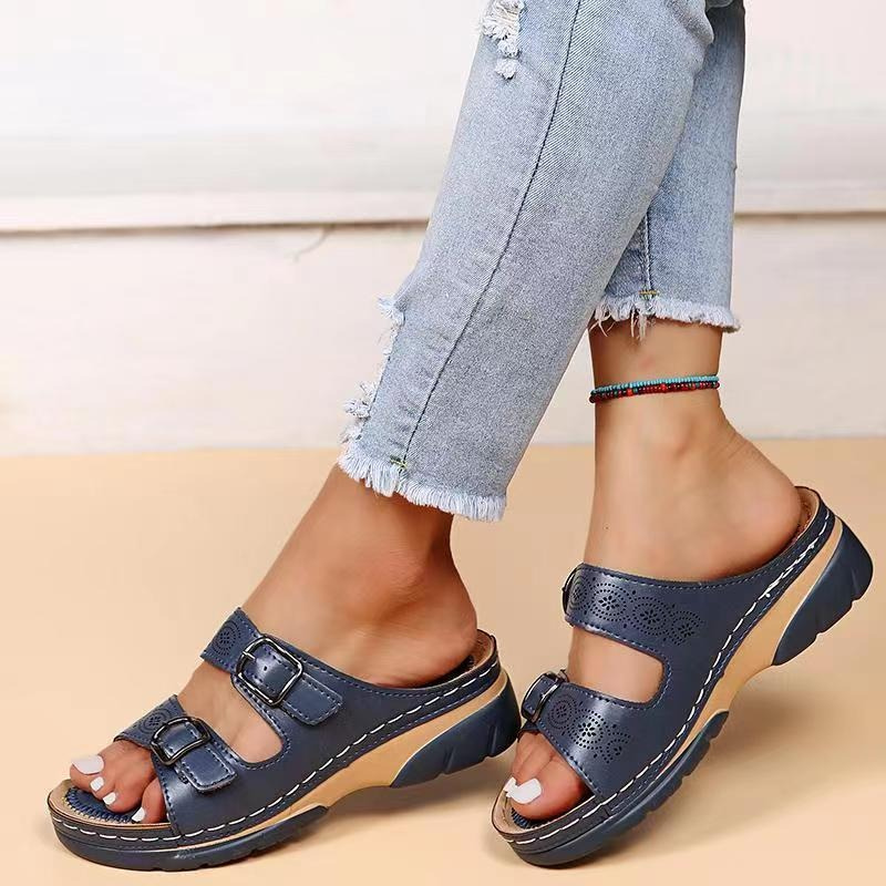 SoleEase - Leather Orthopedic Sandals
