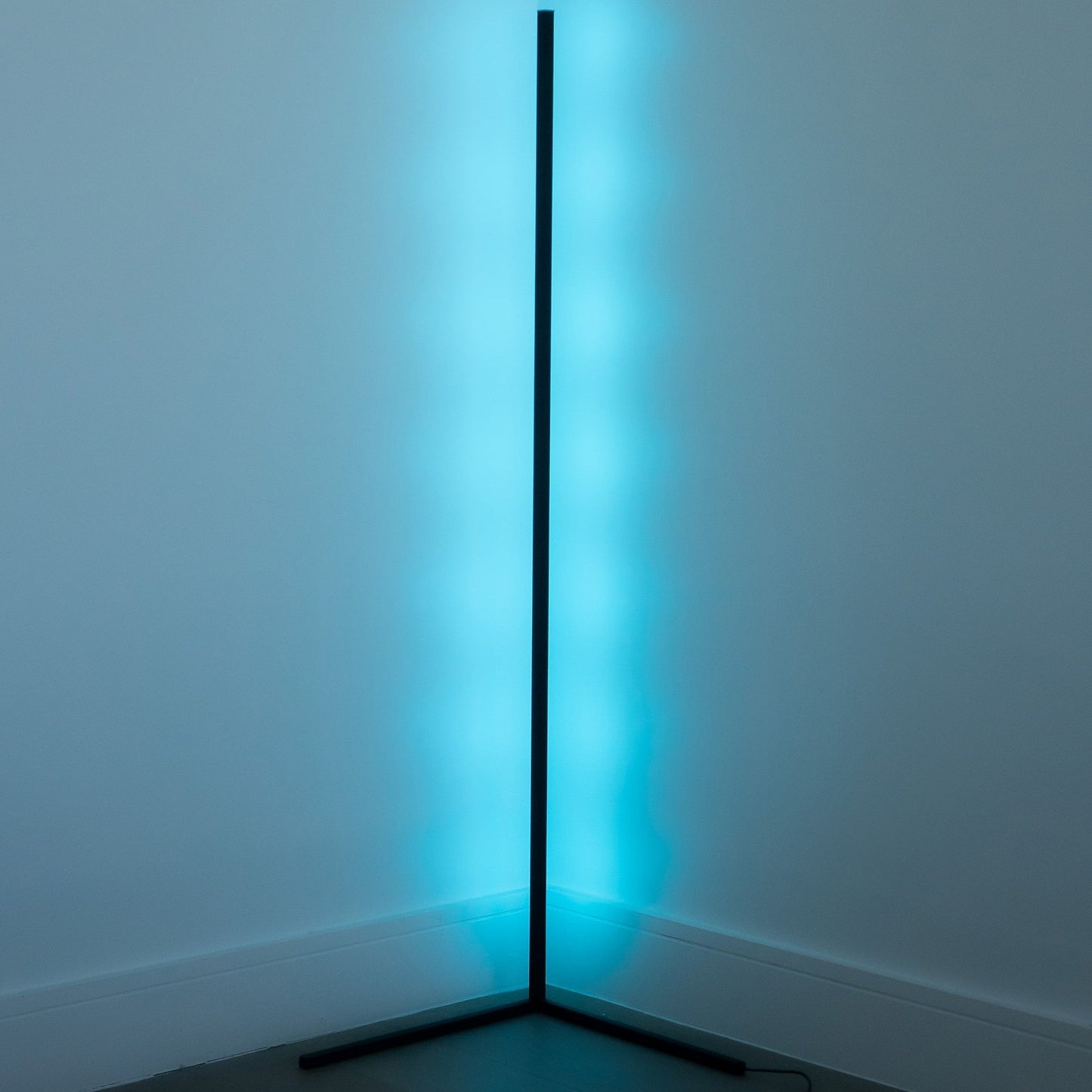 Nzmarket™ Slim LED Corner Floor Lamp – Adjustable Brightness, Warm White