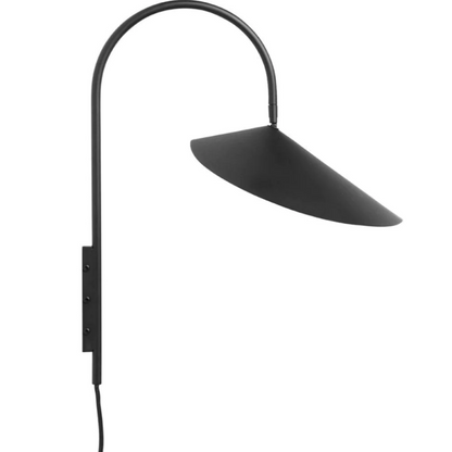 Nzmarket™ Modern Iron Petal Wall Light – Sculptural Shadow Art Design