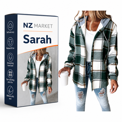 Sarah - Comfy Print Hoodie