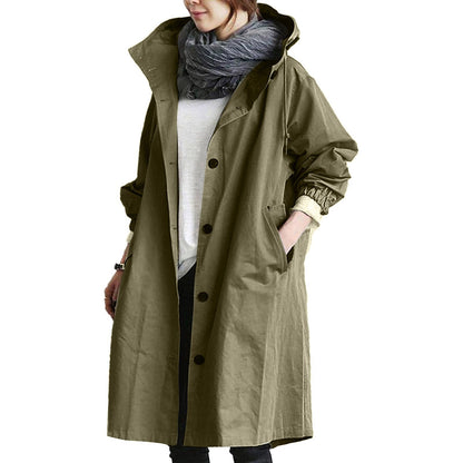 WeatherGuard - Stylish Windbreaker Trenchcoat
