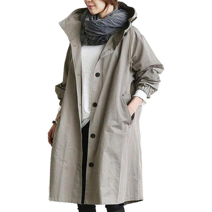 WeatherGuard - Stylish Windbreaker Trenchcoat
