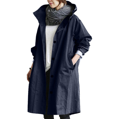WeatherGuard - Stylish Windbreaker Trenchcoat
