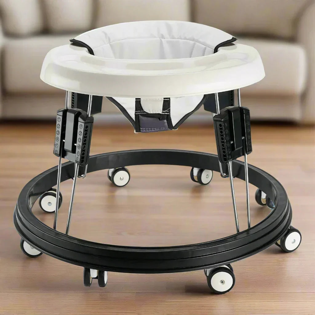 Nzmarket Happy Steps Anti-Rollover Baby Walker